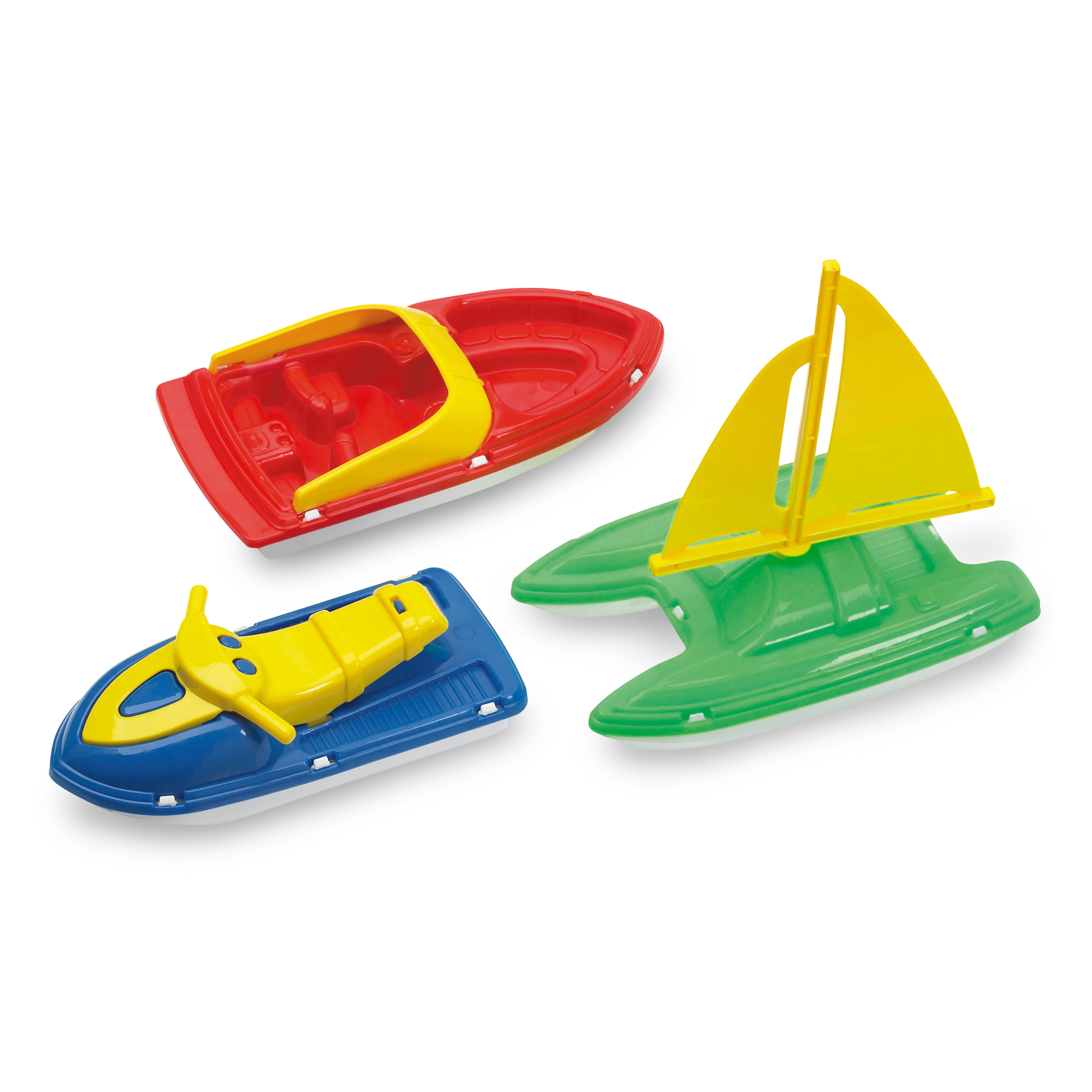 plastic toy sailboats