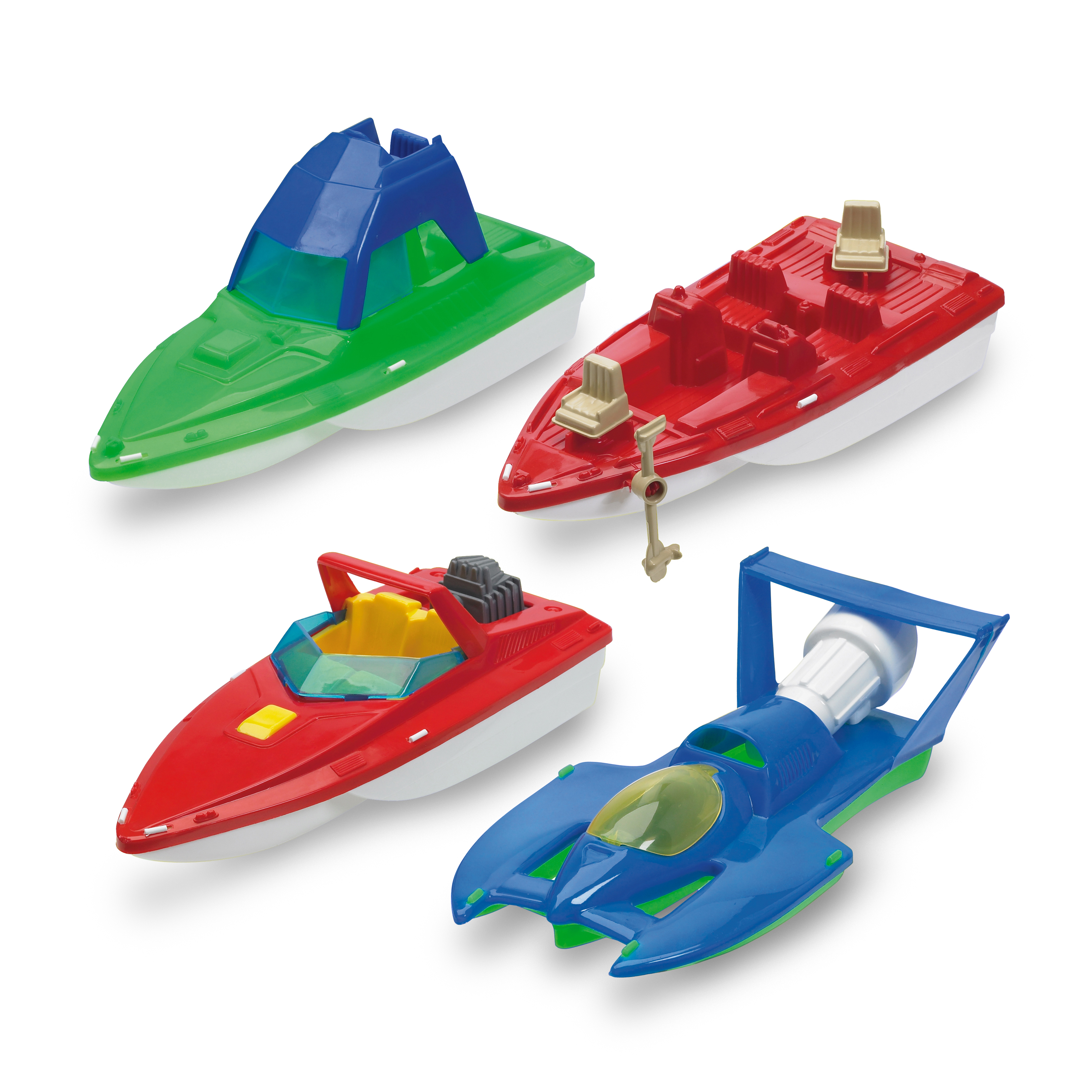 plastic toy ships